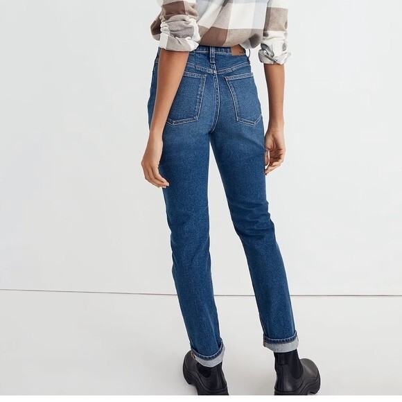 Madewell The High-Rise Slim BoyJean 26 Fray ankle - Picture 2 of 11